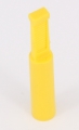 Kappe mit Abziehlasche EVA (Ethylenvinylacetat). gelb d= 24 20